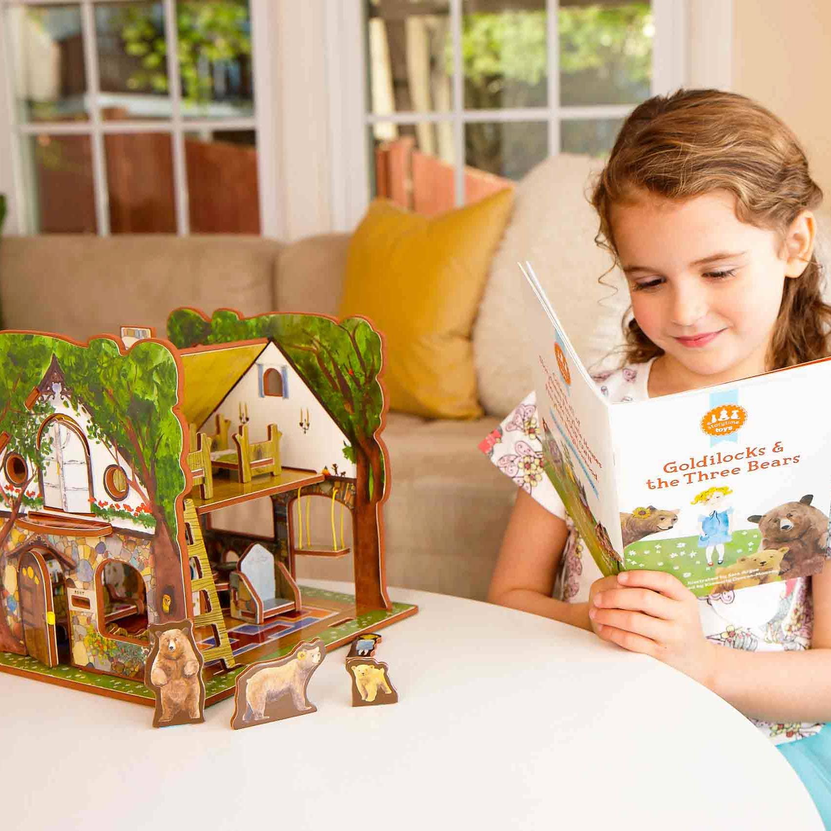 Goldilocks and the Three Bears Book and Play Set