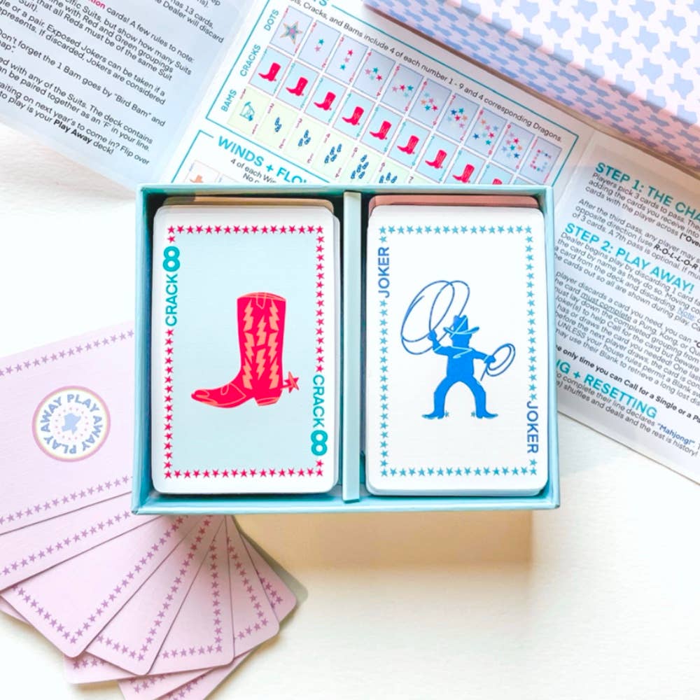 Texas Mahjong Playing Card Deck