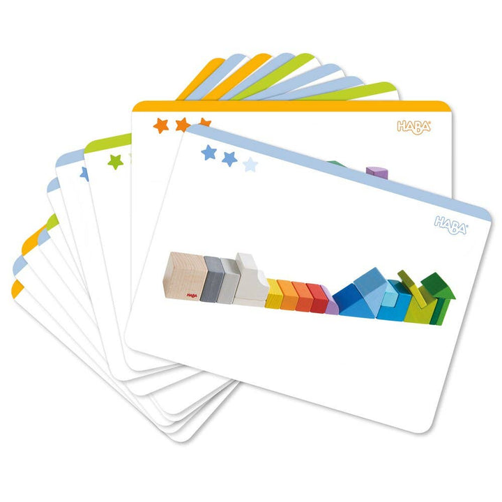 Chromatix 3D Wooden Blocks - Colorful STEM Creative Play Set