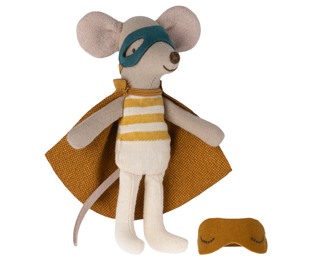 Maileg Super Hero Little Brother Mouse