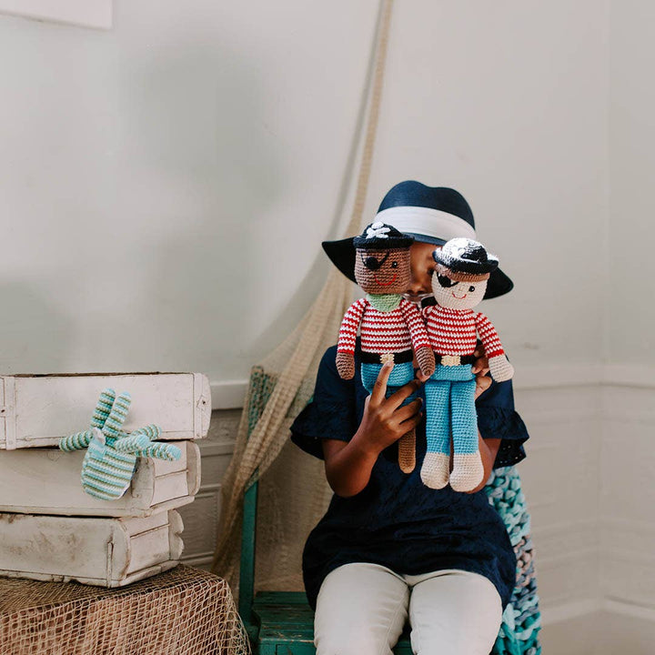 Peg Leg Pirate Doll
