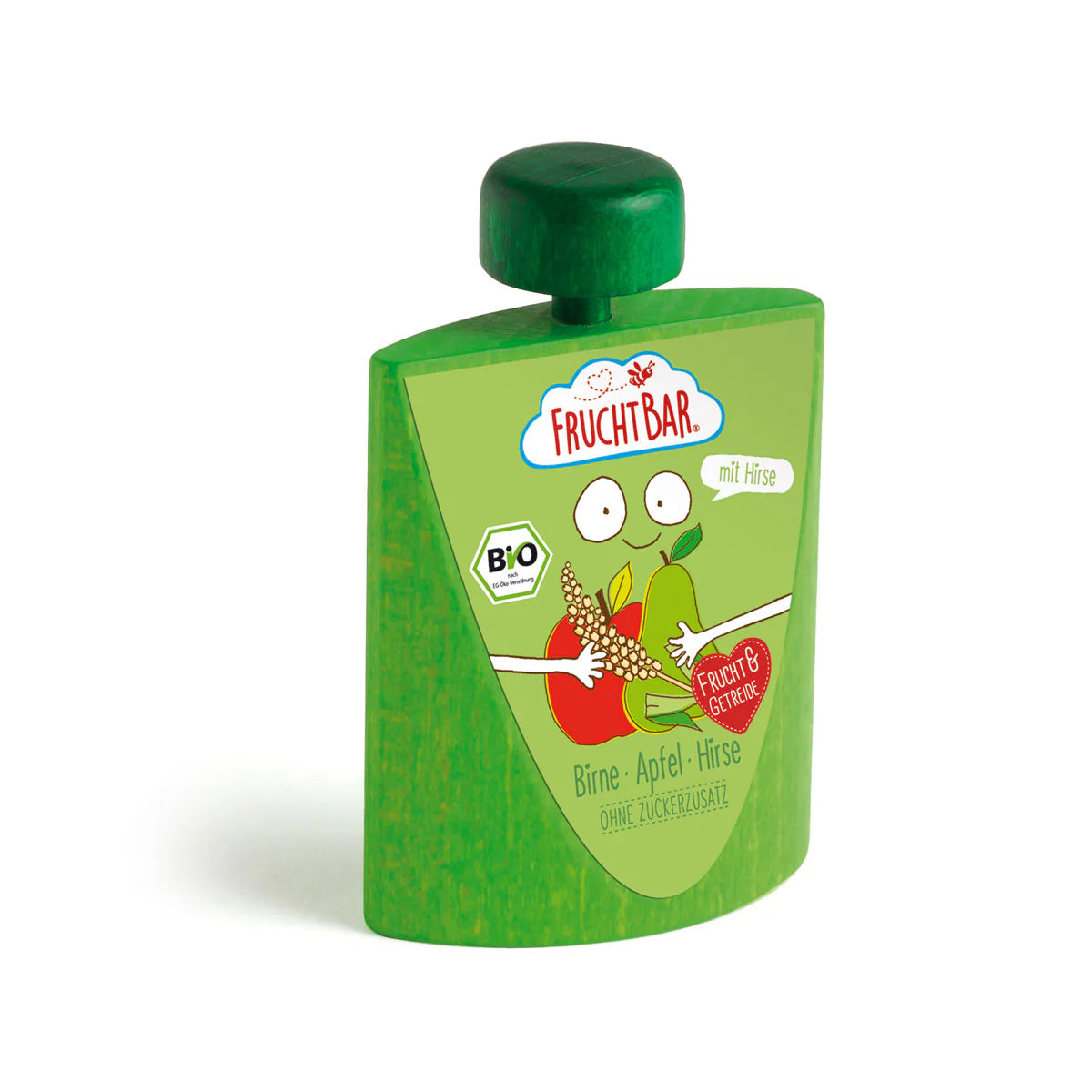 Squeezy Fruit Pouch Apple - Wooden Food