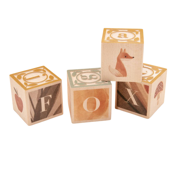 Watercolor ABC Blocks