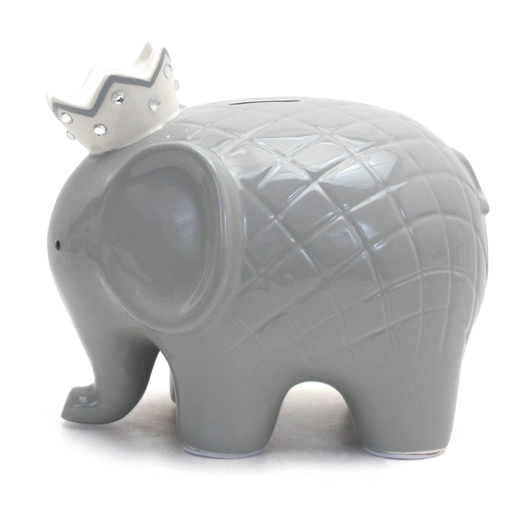 Grey Coco Elephant Bank