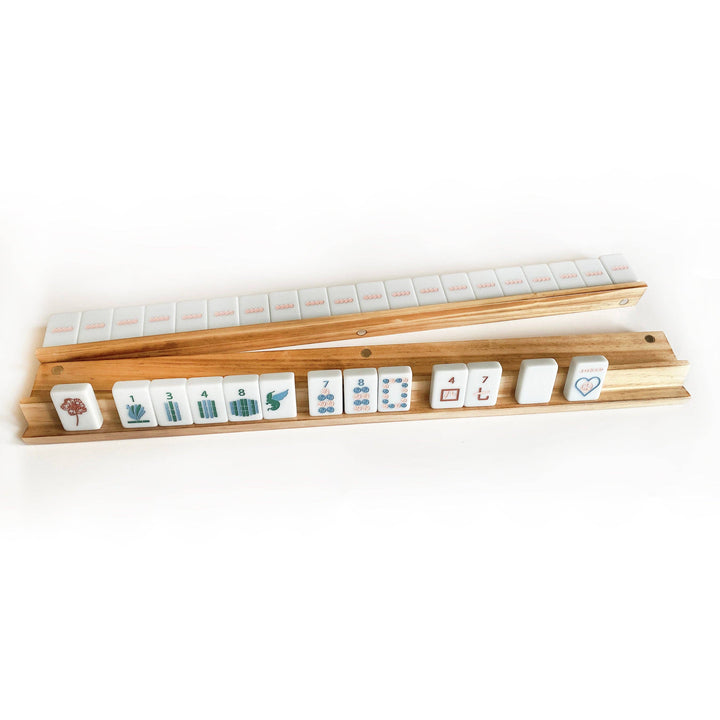 Mahjong Racks & Pushers (Set of 4)