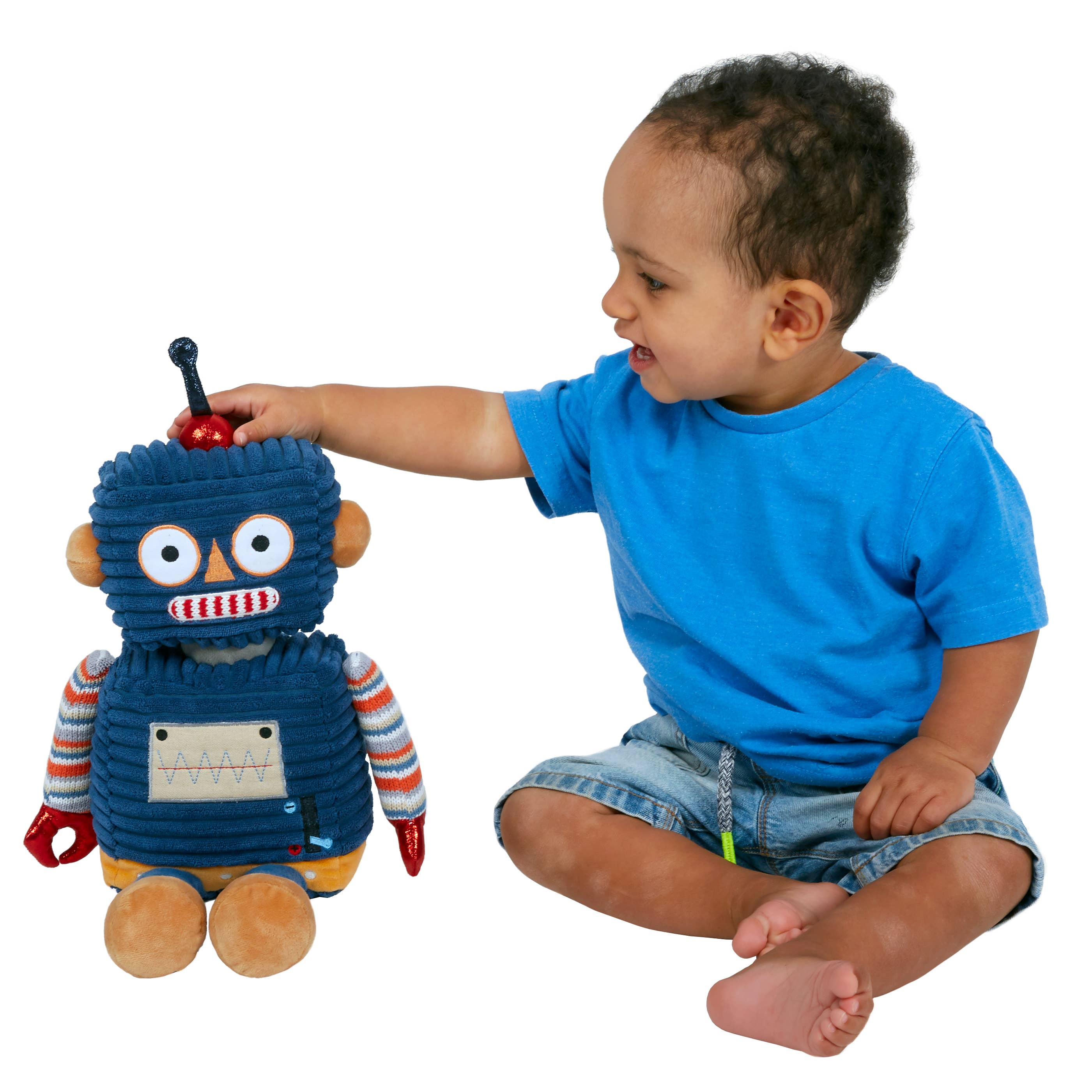 Blue Robot Plush