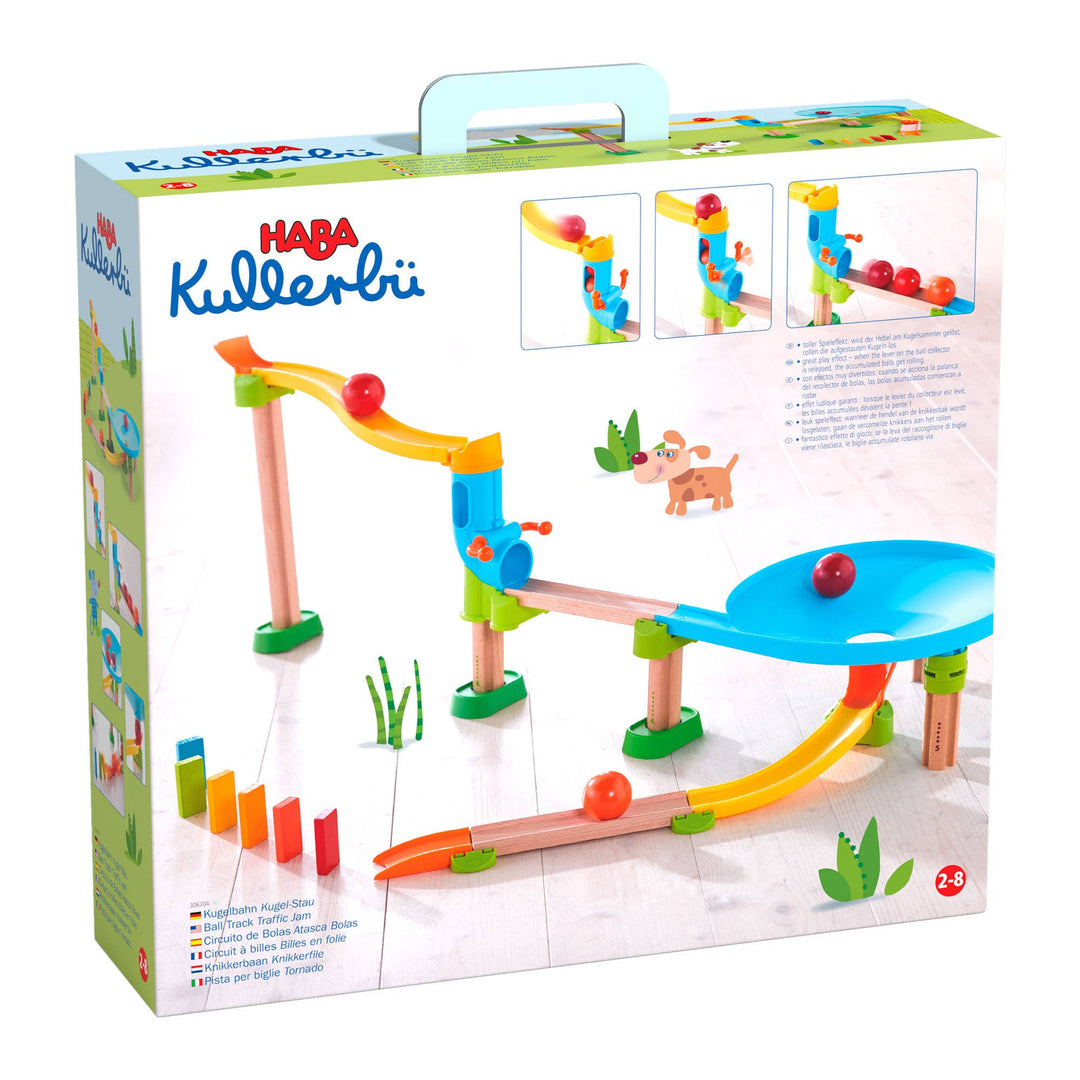 Kullerbu Traffic Jam Track Set - Interactive Ball Run Set