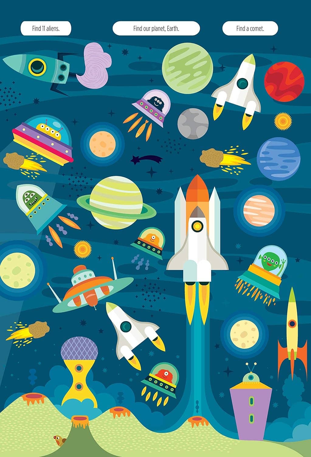 Find Me! Adventures in the Sky - Hidden Picture Activities