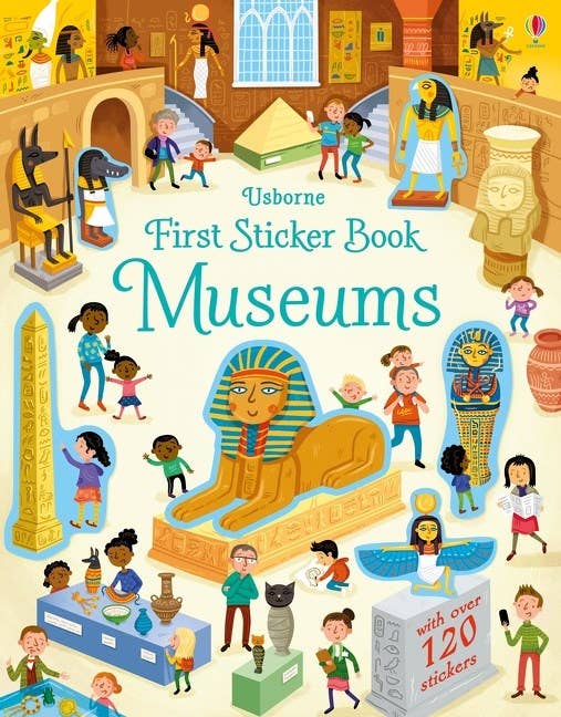 First Sticker Book Museums by Usborne