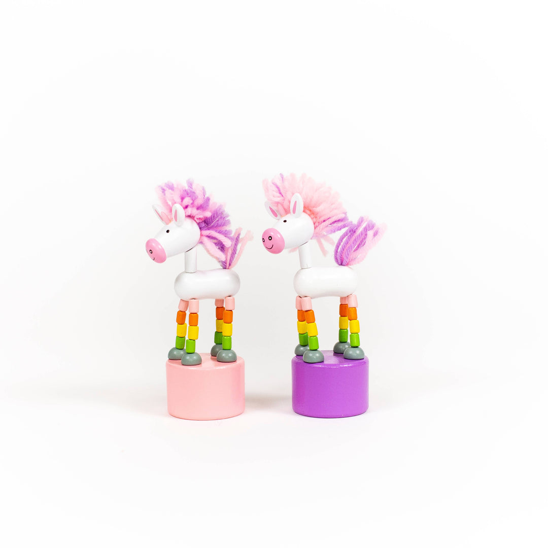 Unicorn Push Puppets