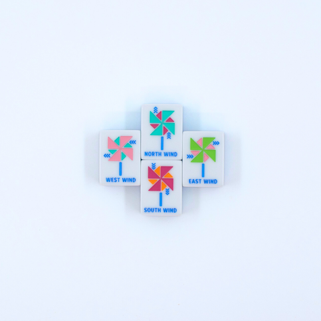 Prism Series Tile Set in Blue by My Fair Mahjong