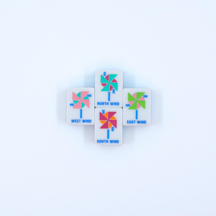 Prism Series Tile Set in Blue by My Fair Mahjong