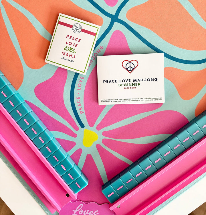 2026 Beginner Card by Peace Love Mahjong
