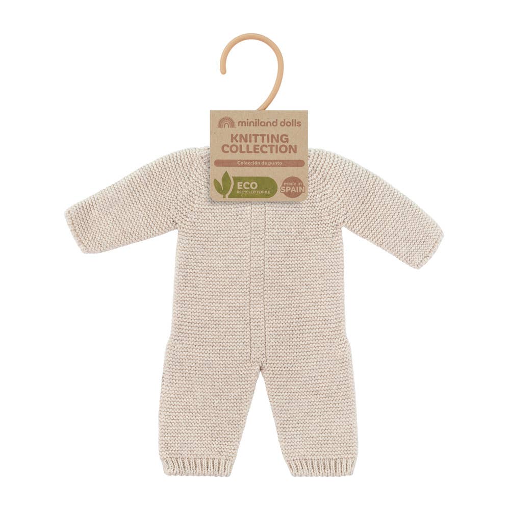 Knitted Pajamas for Dolls 15&