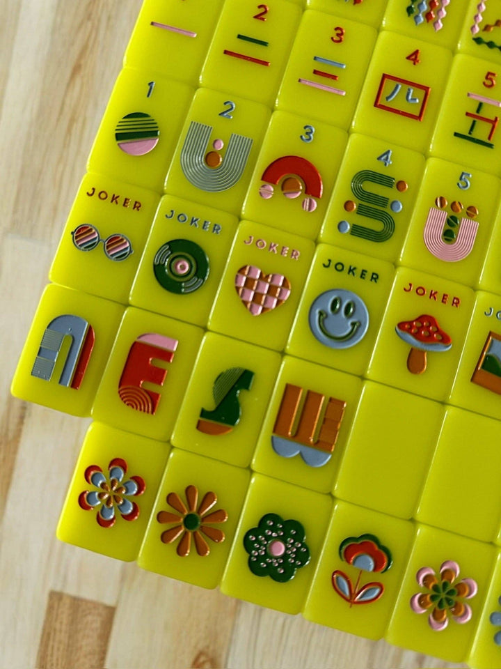 Mahjong Mod Tiles - Chartreuse