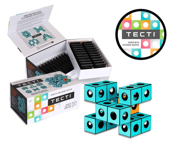 TECTI - Kinetic Building System - Cubes with Tectonic Moves