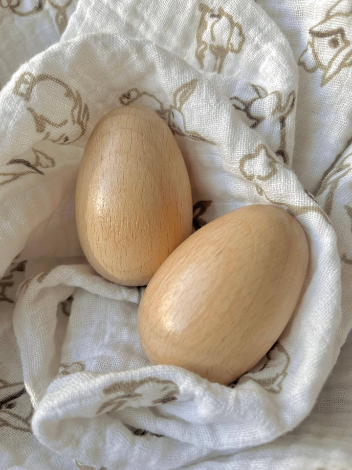 Wooden Egg Shakers