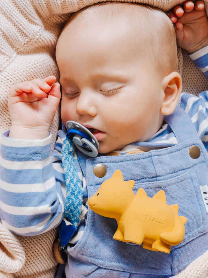 Stego Natural Rubber Teether, Rattle &amp; Bath Toy