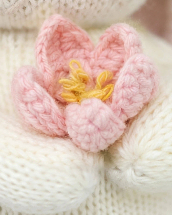 Baby Bunny - blooming tulip, by cuddle+kind: Handmade Dolls