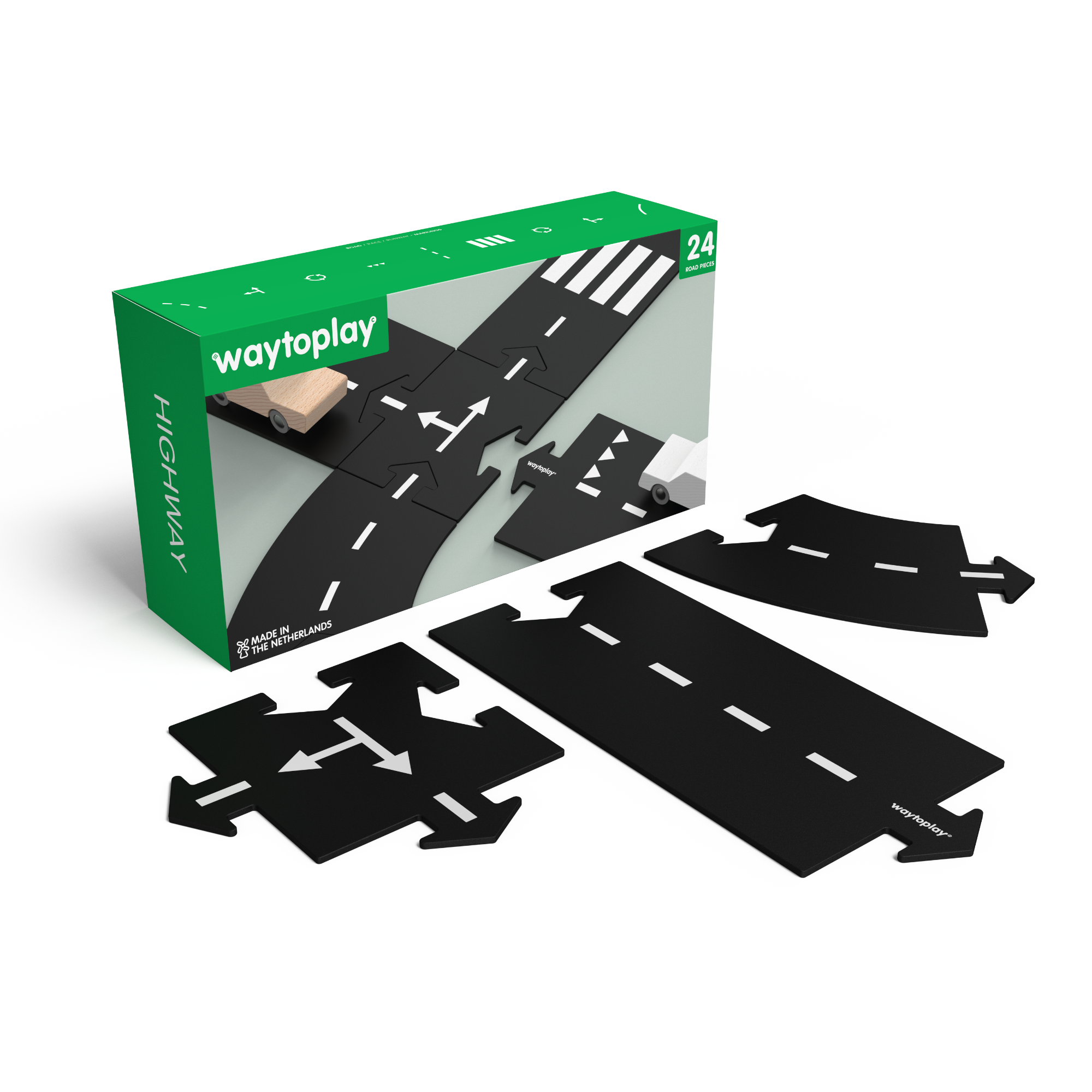 Large Flexible Toy Road Set - Highway