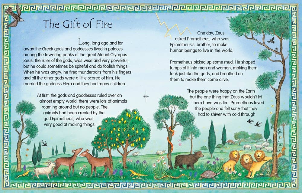 Usborne Greek Myths by:Heather Amery