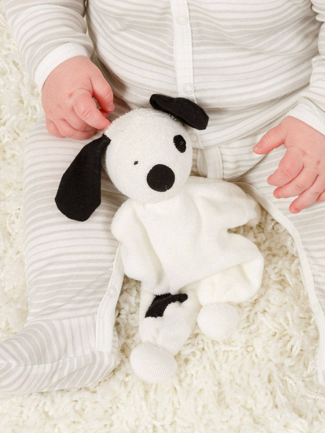 Duke the Dog – Organic Cotton Lovey Toy