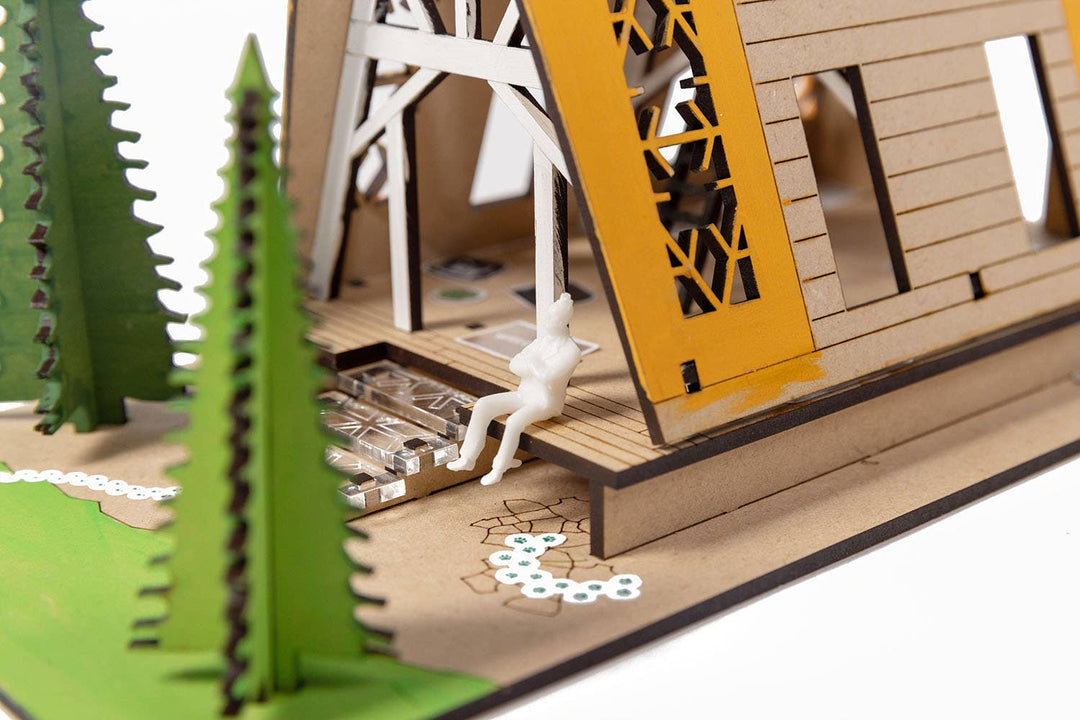 Evergreen Cabin – Architectural Model Making Kit