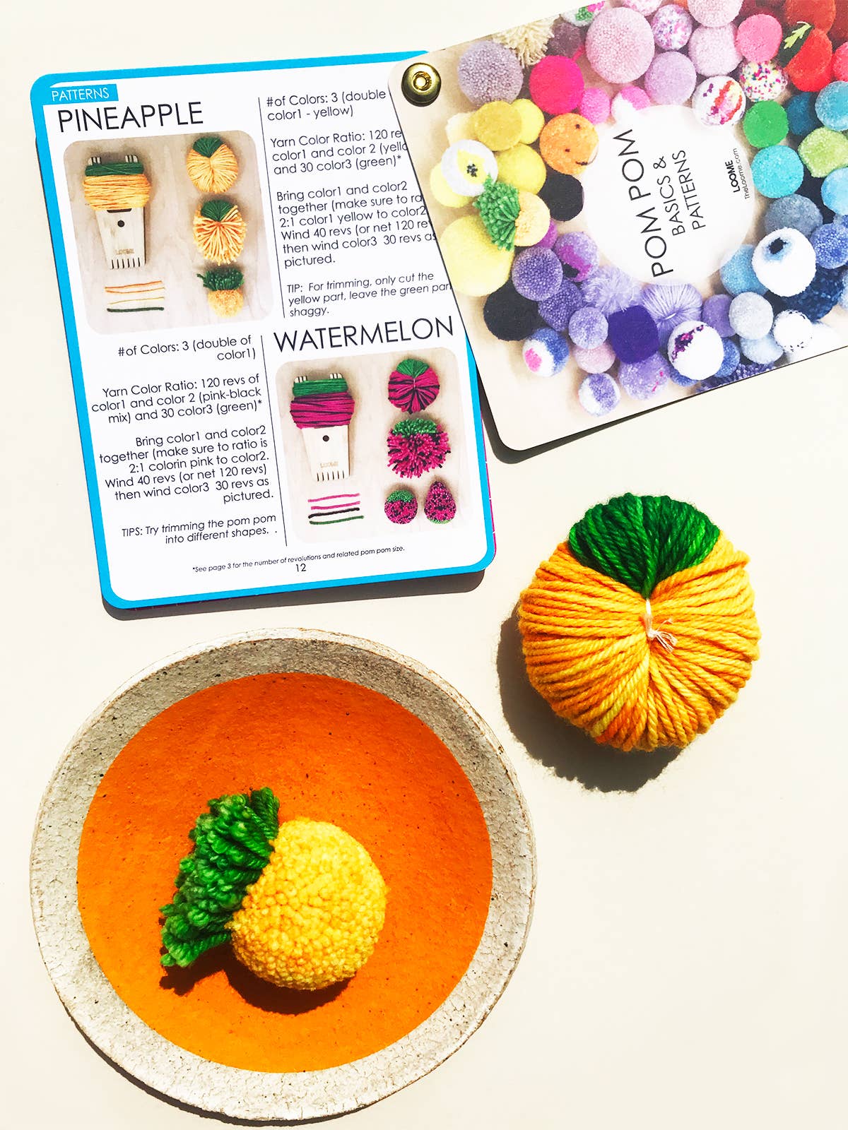 Fan Book: Pom Pom Basics & Patterns
