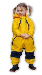 Yellow Muddy Buddy Rain Suit by Tuffo