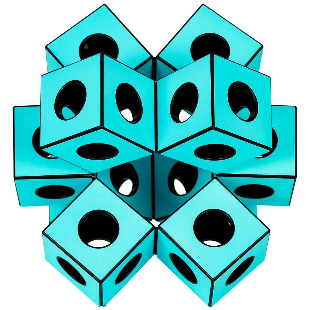 TECTI - Kinetic Building System - Cubes with Tectonic Moves