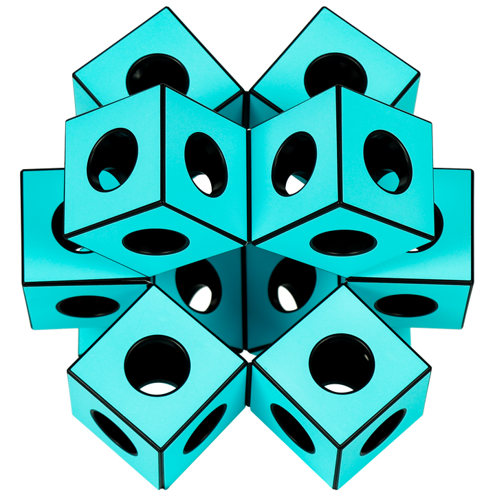 TECTI - Kinetic Building System - Cubes with Tectonic Moves