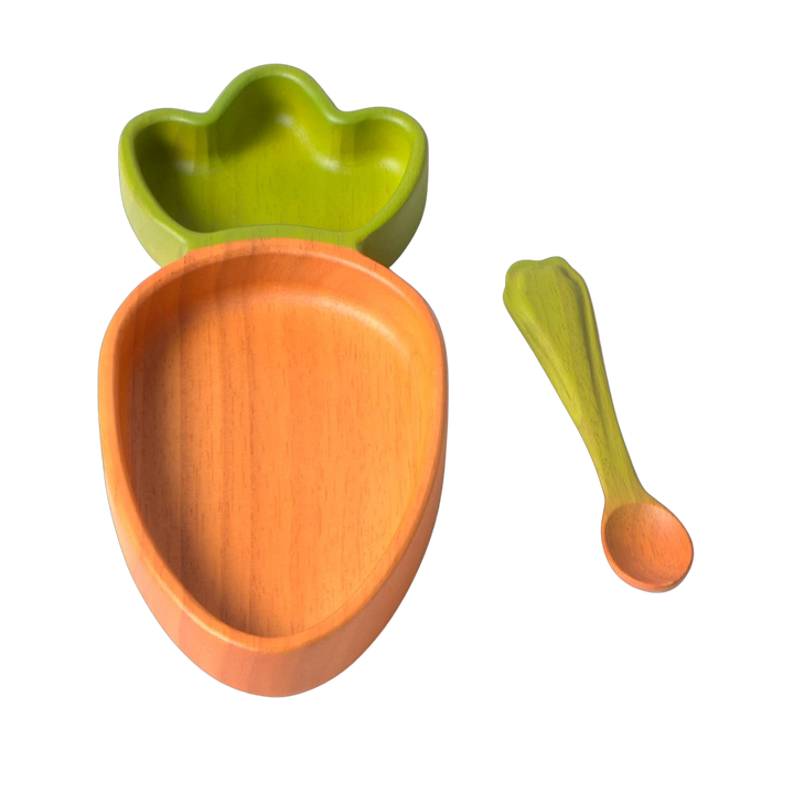 Cathy the Carrot Plate & Spoon Set