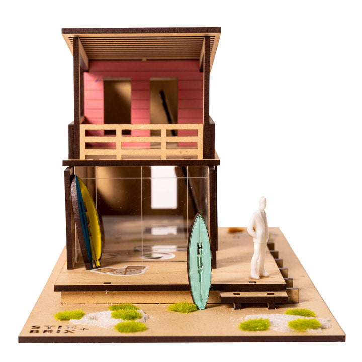 Beach Hut – Architectural Model Making Kit