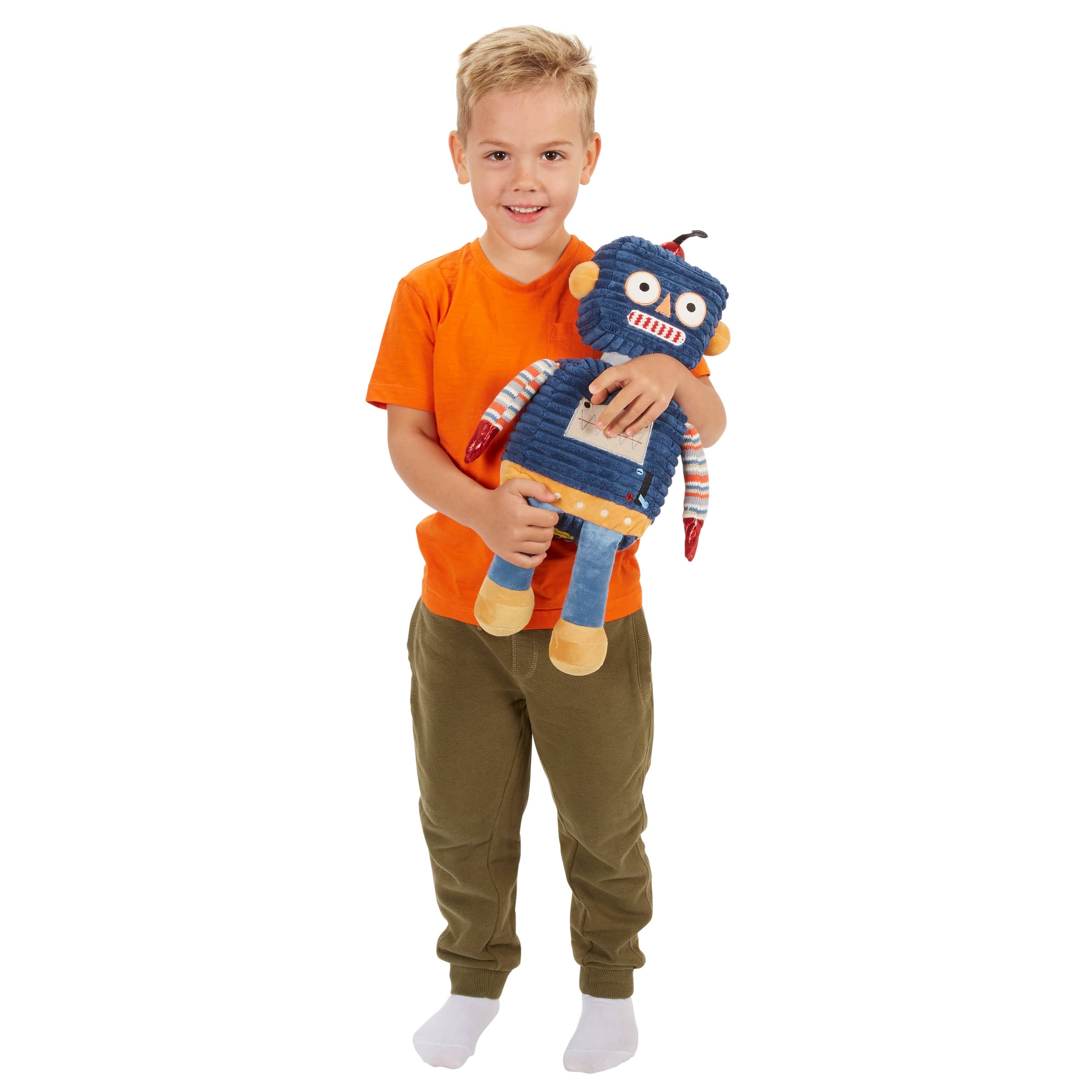 Blue Robot Plush