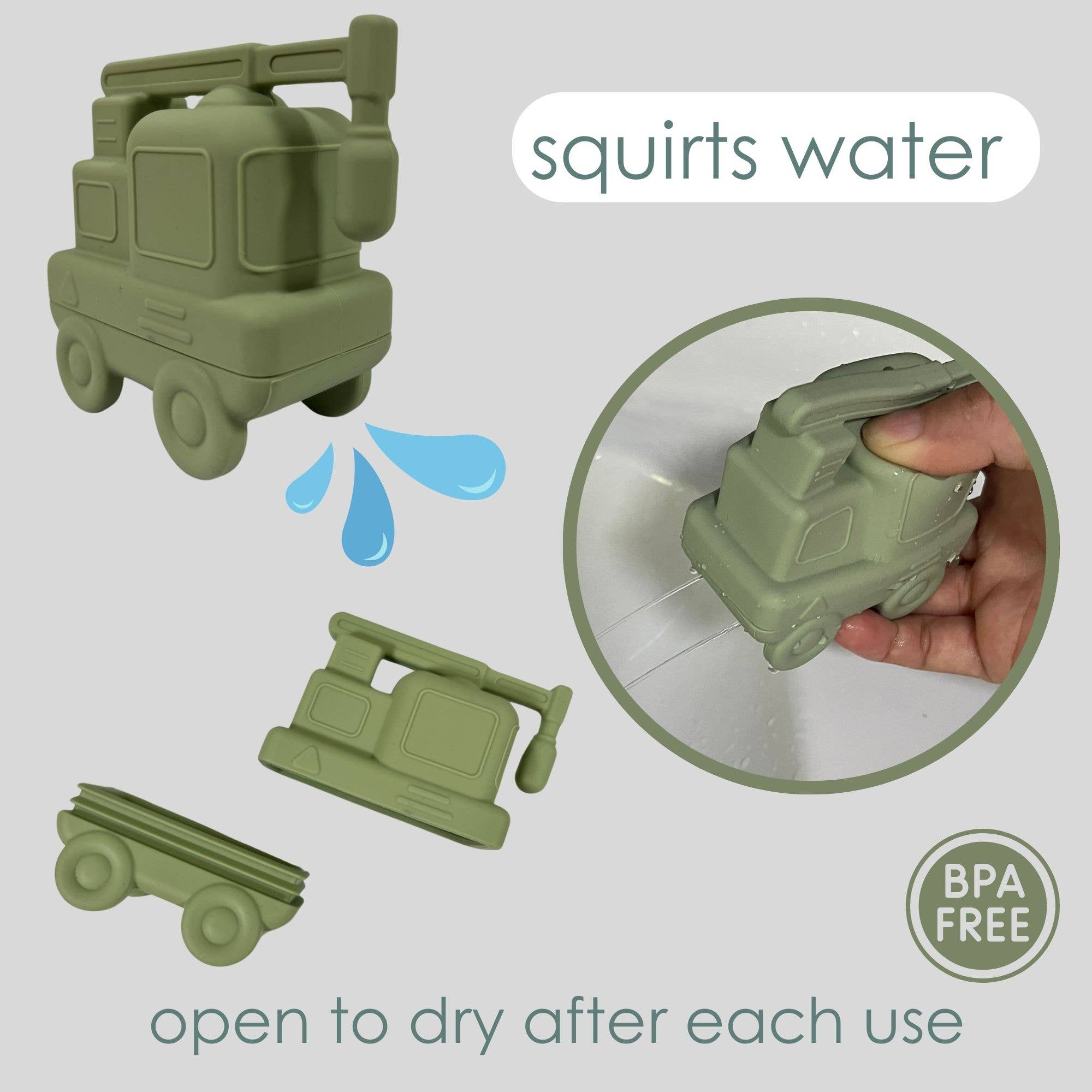 Ali+Oli Construction Bath Toys BPA-Free