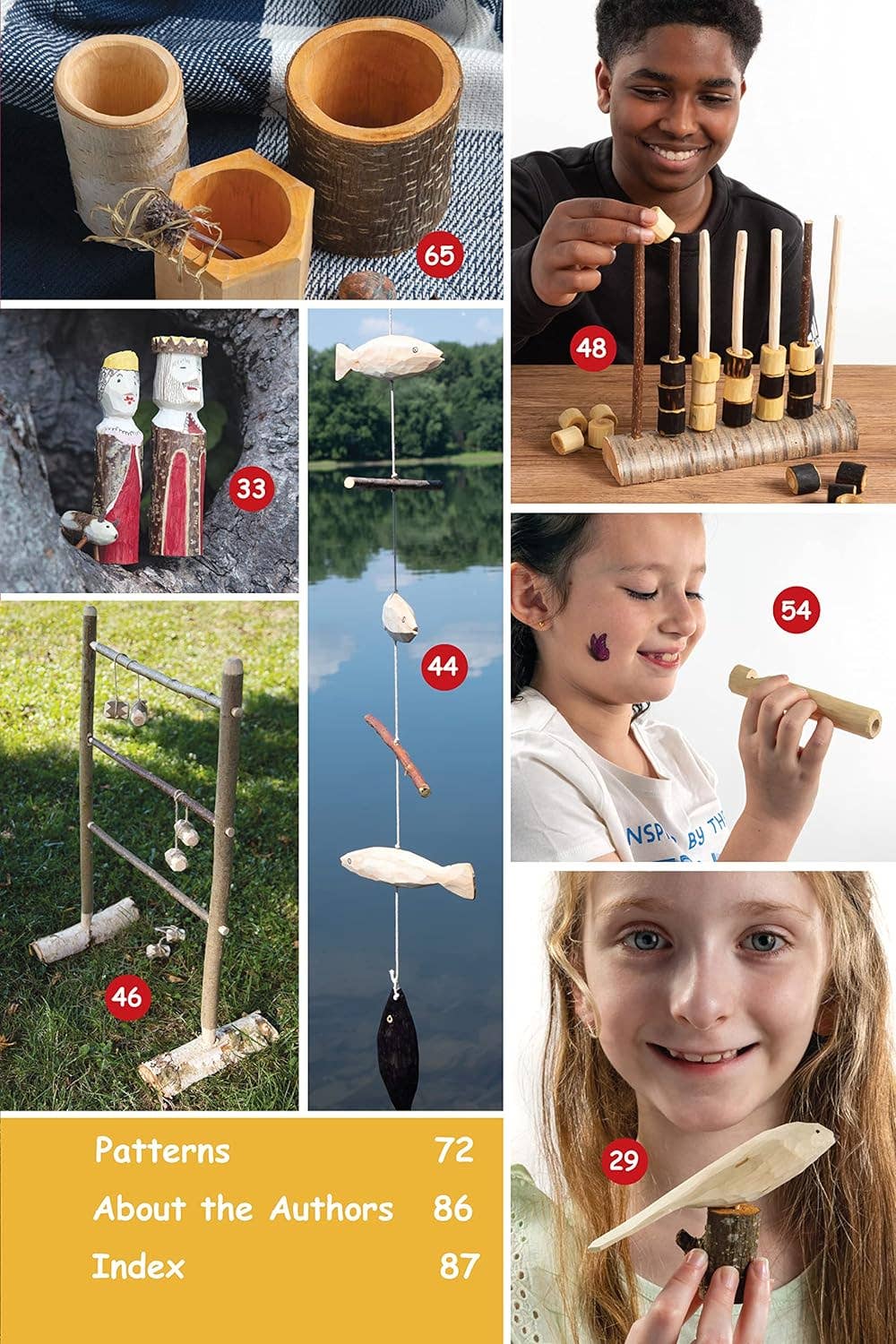 Quick &amp; Easy Whittling for Kids  - 18 Projects to Make