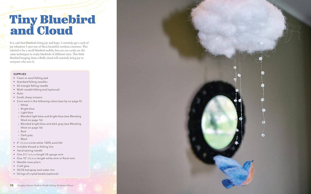 Complete Starter Guide to Needle Felting:  Enchanted Forest