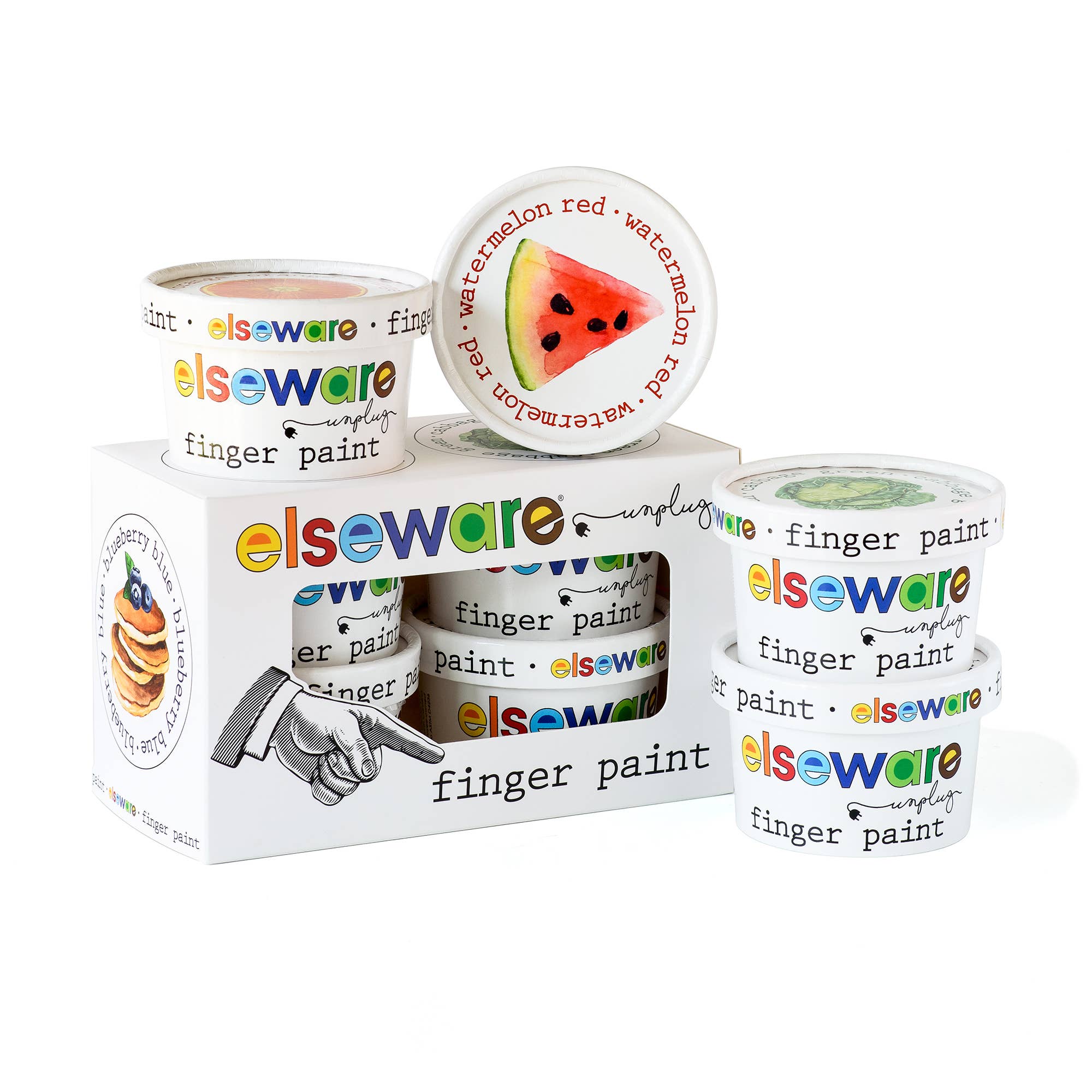 All-Natural Finger Paint Set