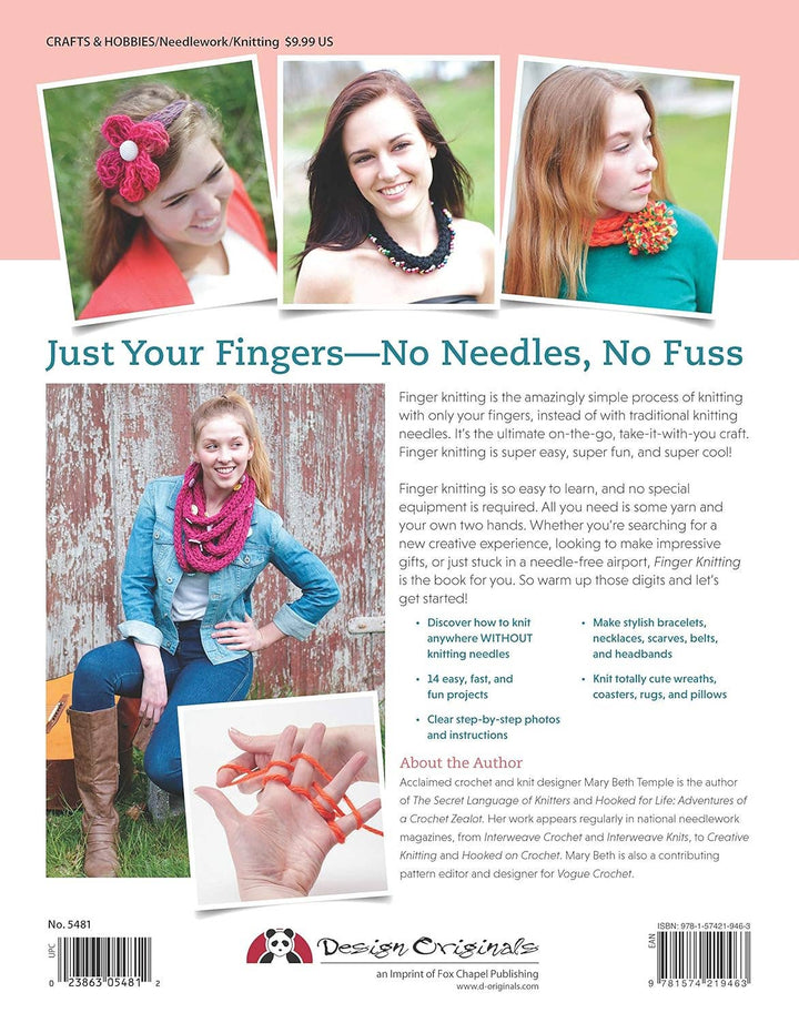 Finger Knitting - Fast, Easy &amp; Fun Scarves and Accessories