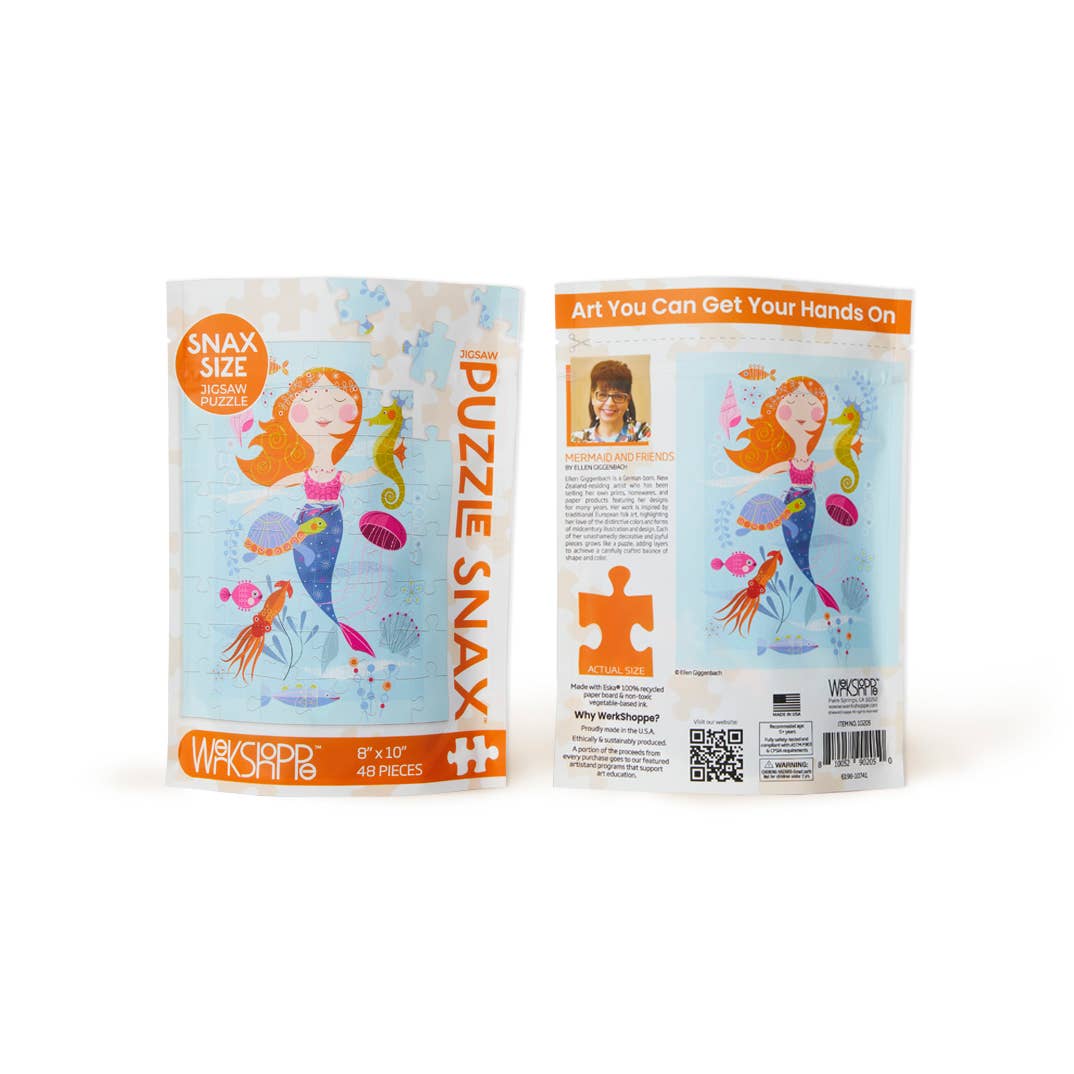 Mermaid and Friends Puzzle Snax