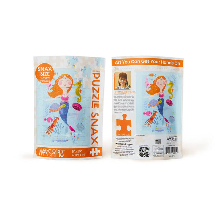 Mermaid and Friends Puzzle Snax