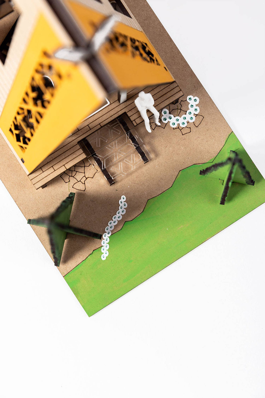 Evergreen Cabin – Architectural Model Making Kit