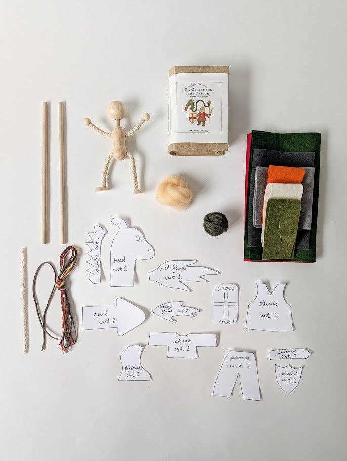 St. George and the Dragon Kit - Sew the Story