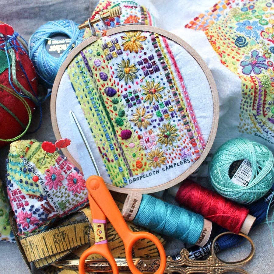 Pin Cushion Embroidery Kit
