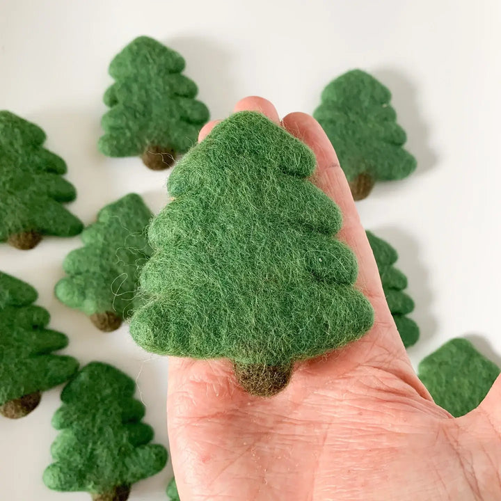One Felt Evergreen Tree