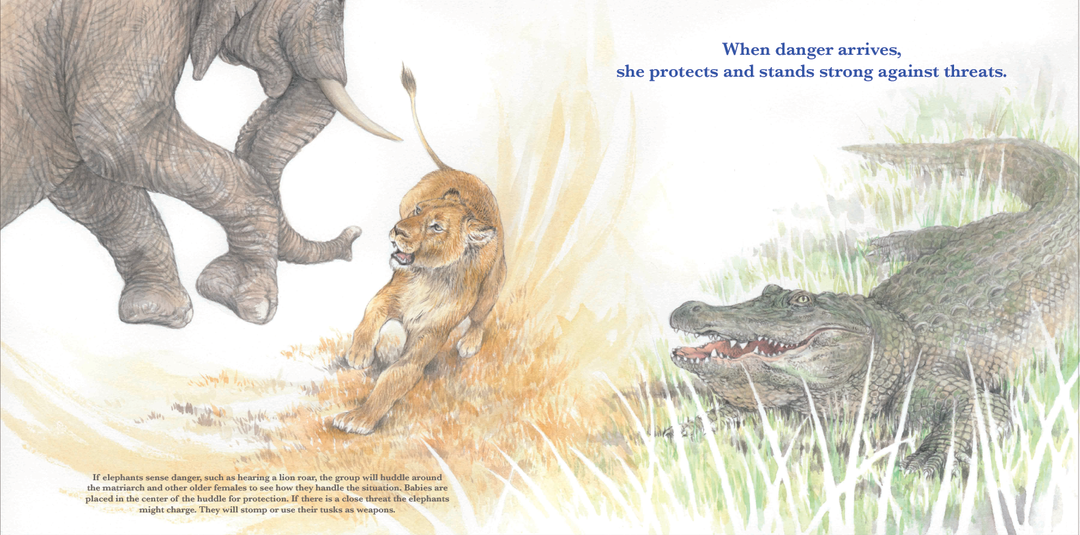 She Leads: The Elephant Matriarch
