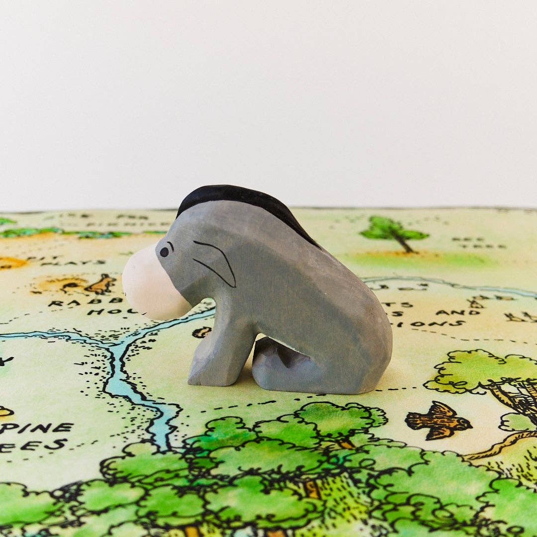 Eeyore Wooden Figure