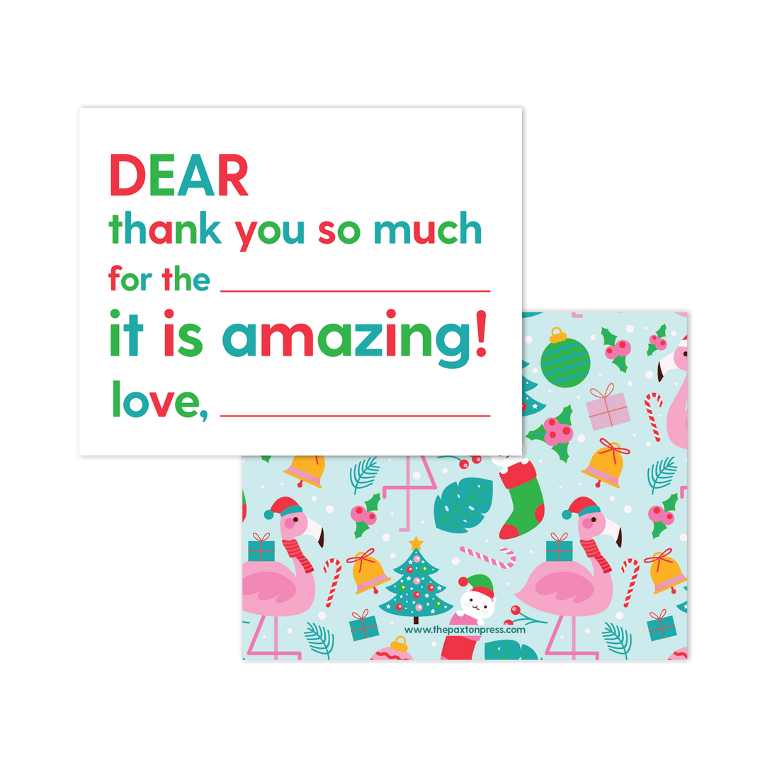 Kids Fill-in-the-blank Thank You Notes