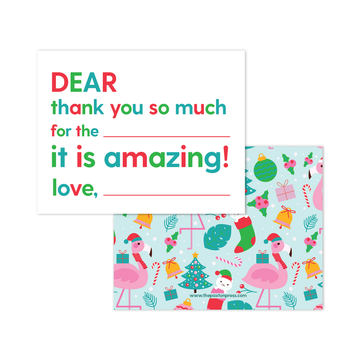 Kids Fill-in-the-blank Thank You Notes