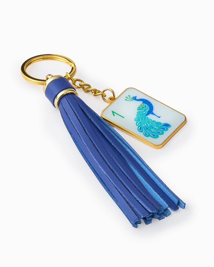 One Bam Keychain - Mahjong